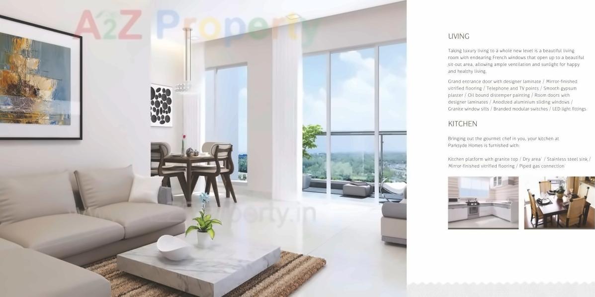 3D Elevation of real estate project Parksyde Homes located at Nashik, Nashik, Maharashtra