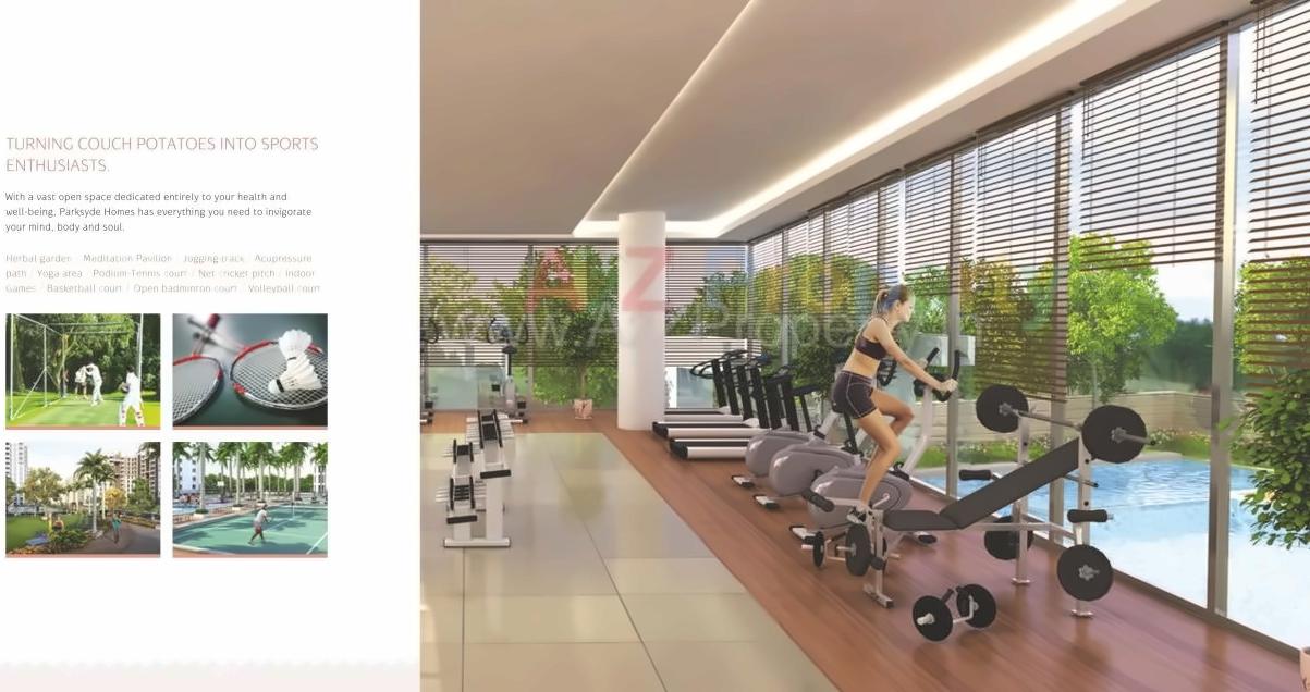 3D Elevation of real estate project Parksyde Homes located at Nashik, Nashik, Maharashtra