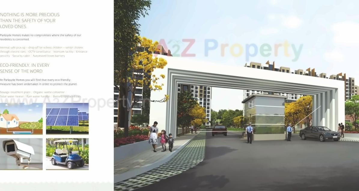 3D Elevation of real estate project Parksyde Homes located at Nashik, Nashik, Maharashtra