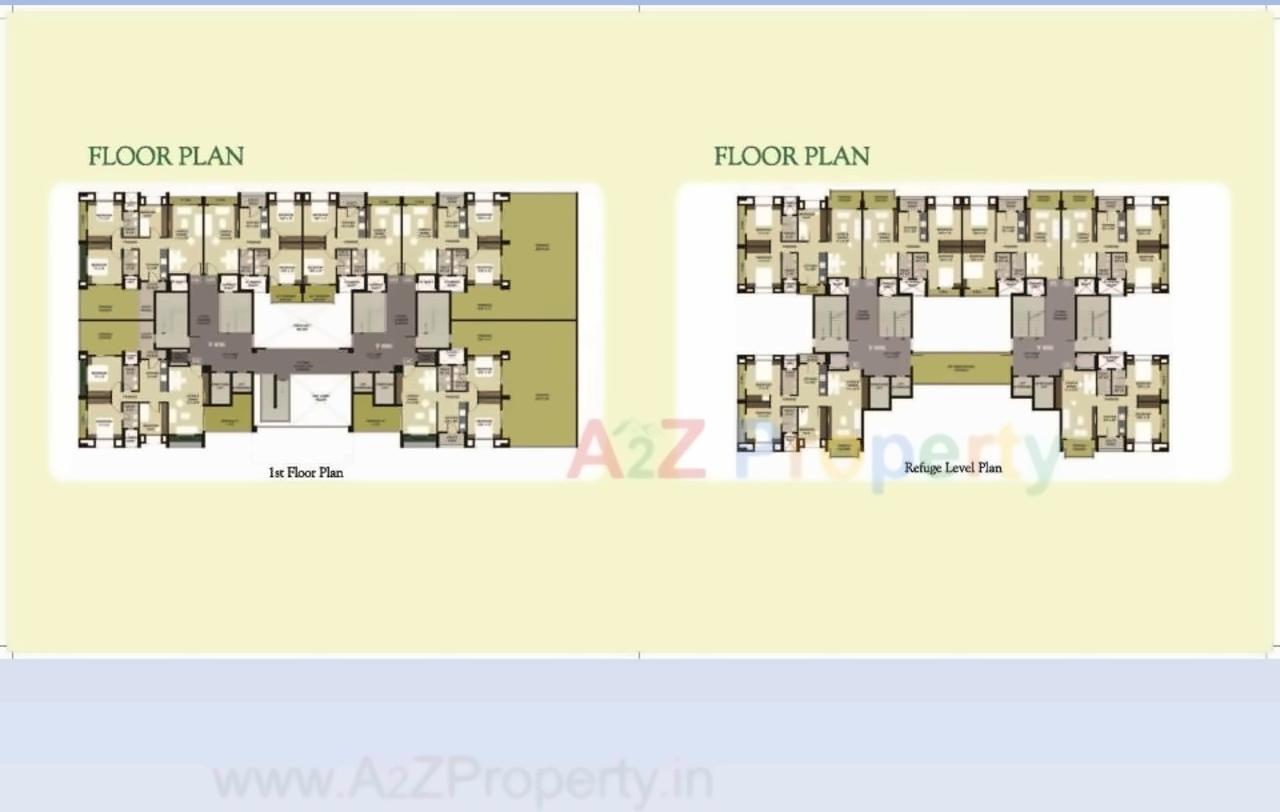 Layout of real estate project Prabhav Evana located at Nashik-m-corp, Nashik, Maharashtra