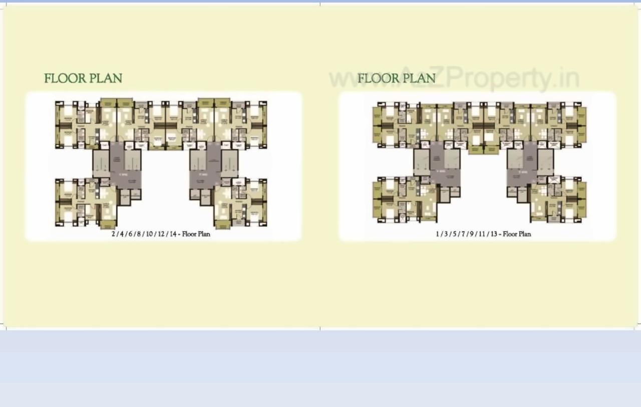 Layout of real estate project Prabhav Evana located at Nashik-m-corp, Nashik, Maharashtra