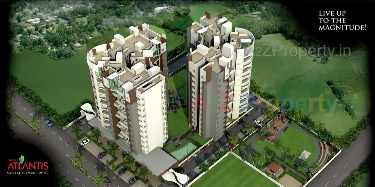 3D Elevation of real estate project Prabhus Atlantis located at Aanandwali, Nashik, Maharashtra