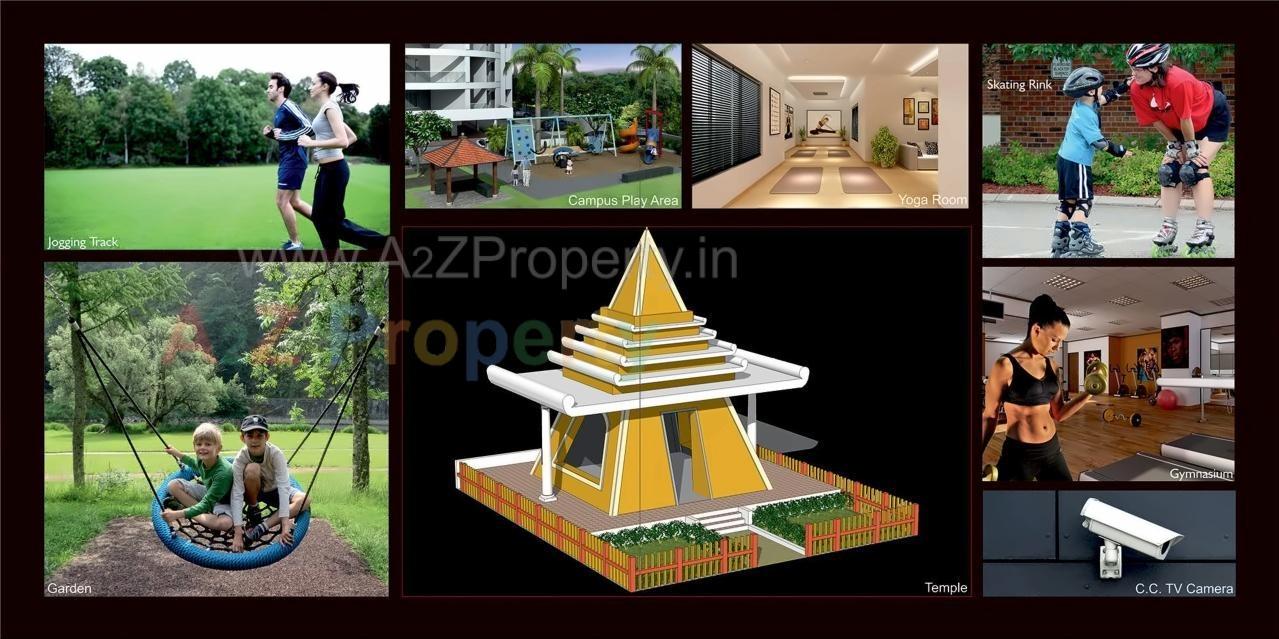 3D Elevation of real estate project Prabhus Atlantis located at Aanandwali, Nashik, Maharashtra