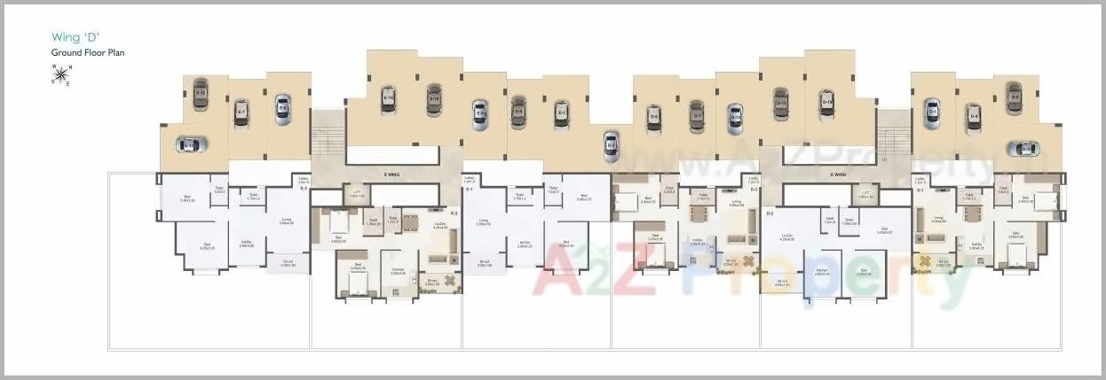 Layout of real estate project Rajashree Oyster located at Nashik, Nashik, Maharashtra