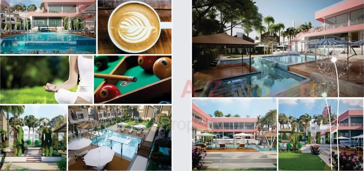 3D Elevation of real estate project Ram Realtys Mountain Shadow located at Pardevi, Nashik, Maharashtra