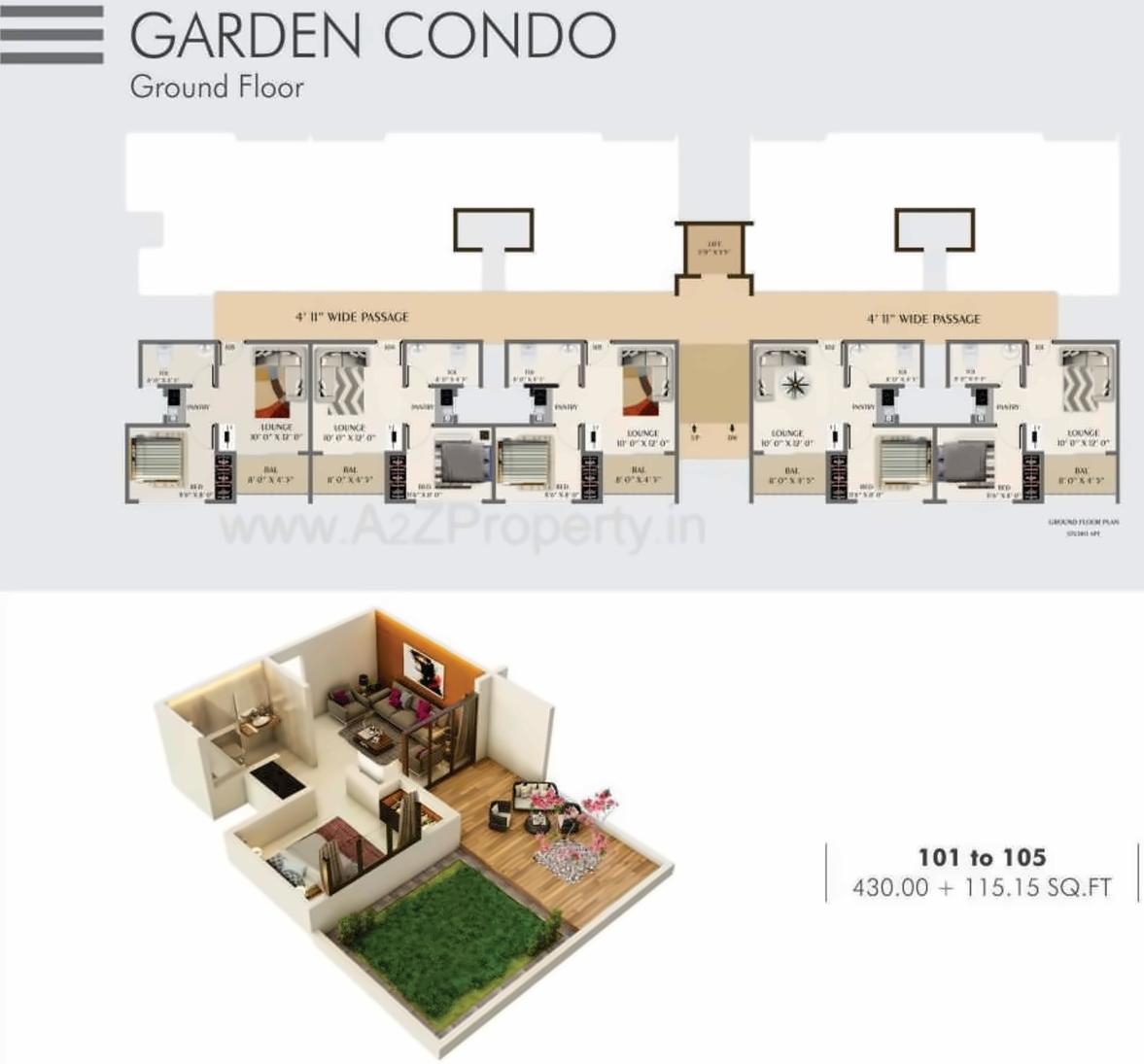 Layout of real estate project Ram Realtys Mountain Shadow located at Pardevi, Nashik, Maharashtra
