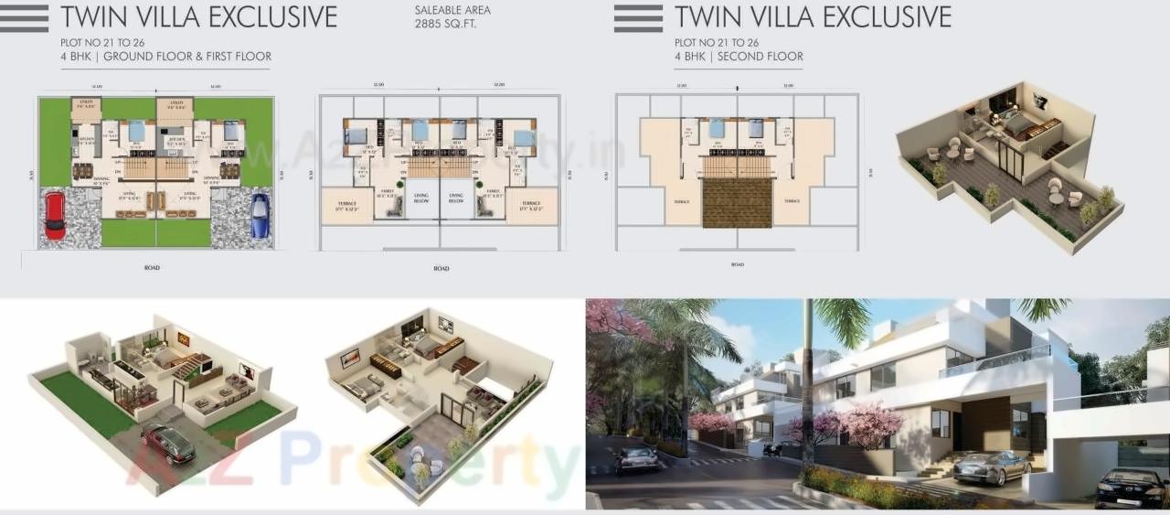 Layout of real estate project Ram Realtys Mountain Shadow located at Pardevi, Nashik, Maharashtra
