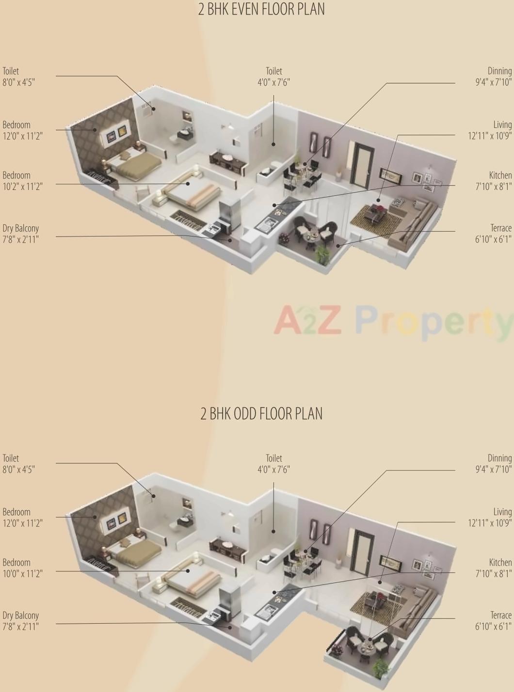 Layout of real estate project Ravi Renaissance located at Nashik-m-corp, Nashik, Maharashtra