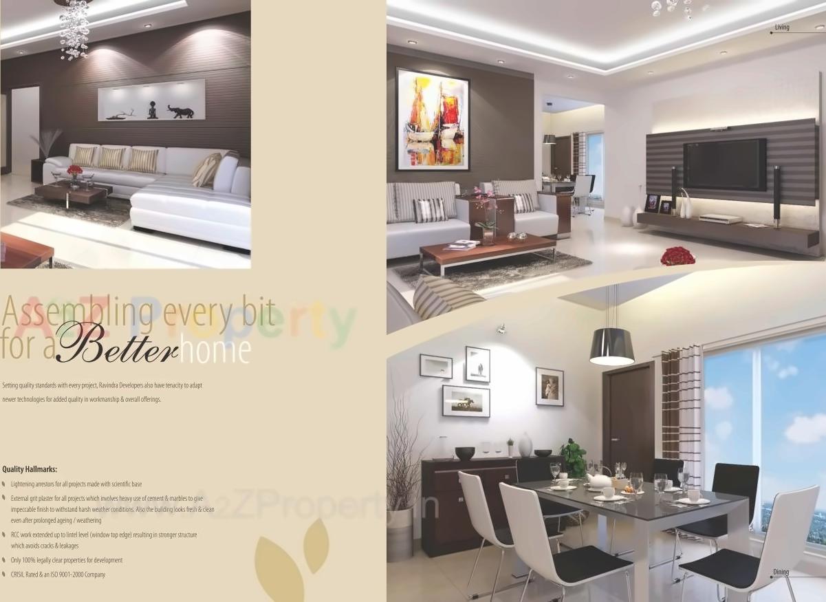 3D Elevation of real estate project Ravi Renaissance located at Nashik-m-corp, Nashik, Maharashtra