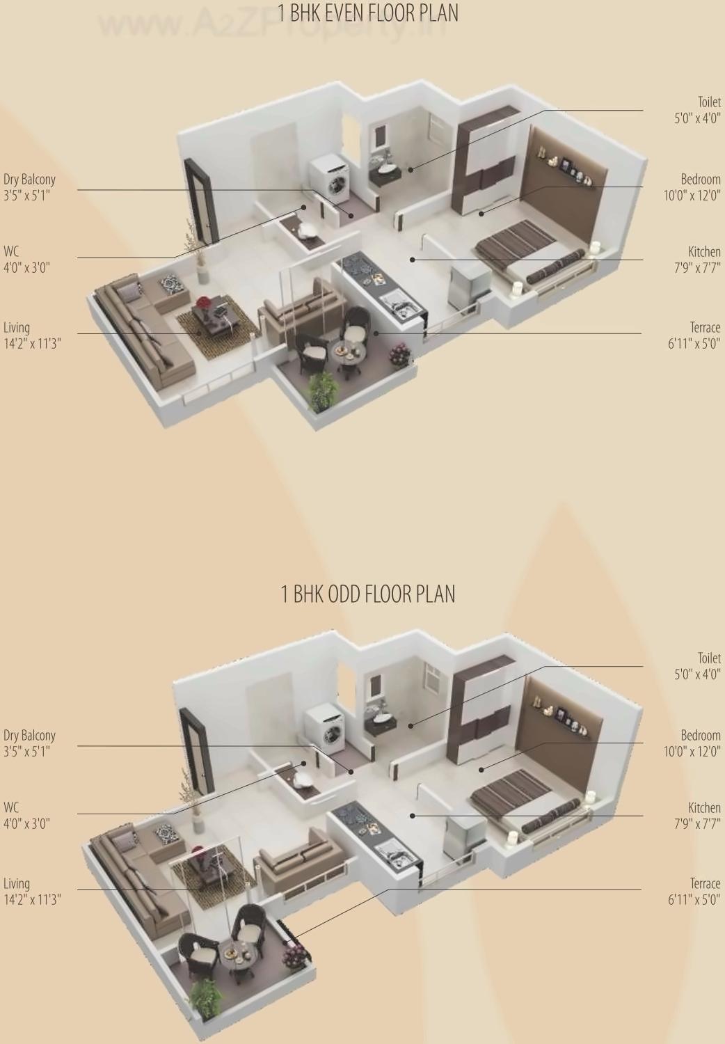 Layout of real estate project Ravi Renaissance located at Nashik-m-corp, Nashik, Maharashtra