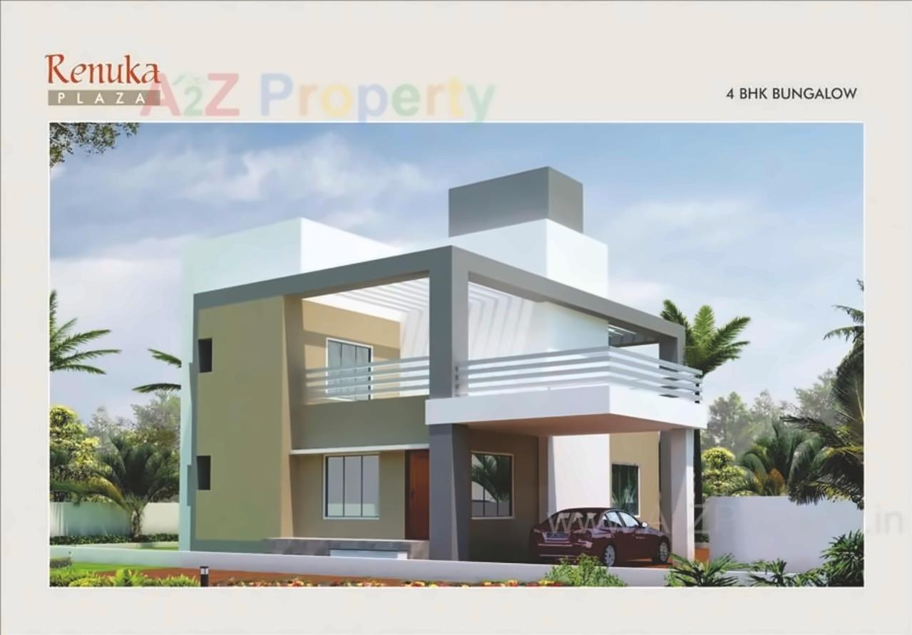 3D Elevation of real estate project Renuka Plaza located at Sansari, Nashik, Maharashtra