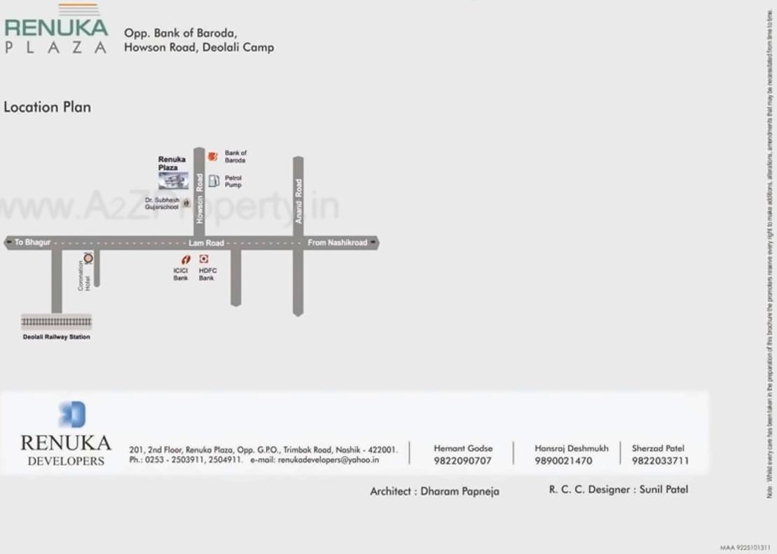  of real estate project Renuka Plaza located at Sansari, Nashik, Maharashtra