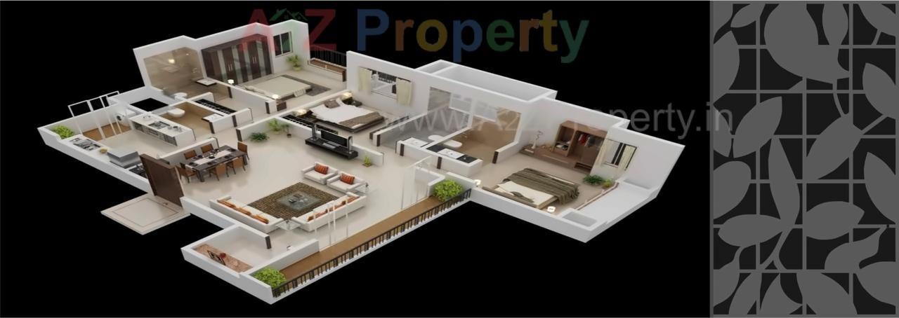 Layout of real estate project Rivera located at Aanandwali, Nashik, Maharashtra