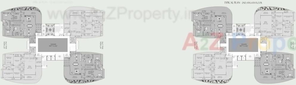 Layout of real estate project Rivera located at Aanandwali, Nashik, Maharashtra