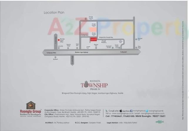  of real estate project Roongta Township Apartment located at Nashik, Nashik, Maharashtra