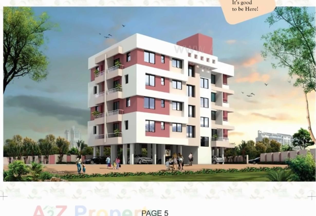 3D Elevation of real estate project Sai Shilp Residency  Bhakti located at Nashik-m-corp, Nashik, Maharashtra