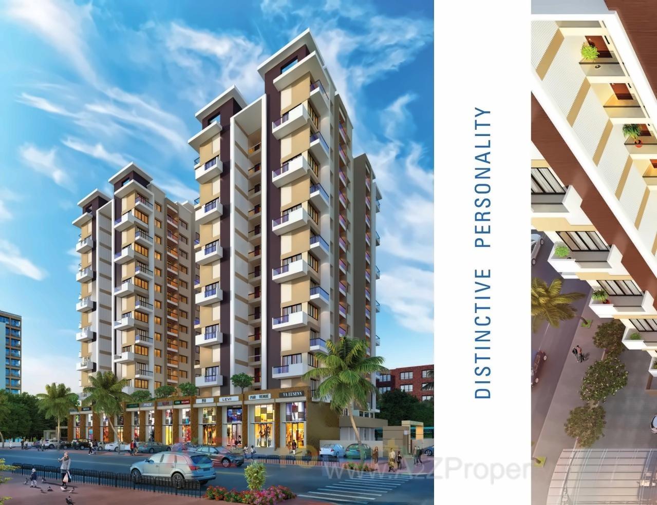 3D Elevation of real estate project Saishrushti located at Nashik-m-corp, Nashik, Maharashtra