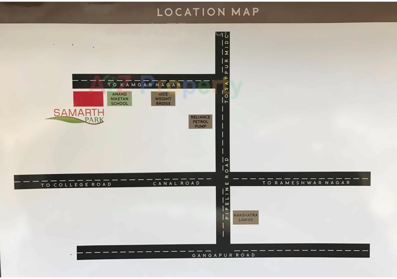  of real estate project Samartha Park Apartment located at Aanandwali, Nashik, Maharashtra