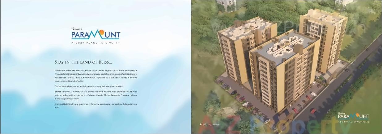  of real estate project Shree Tirumala Paramount Apartment located at Nashik, Nashik, Maharashtra
