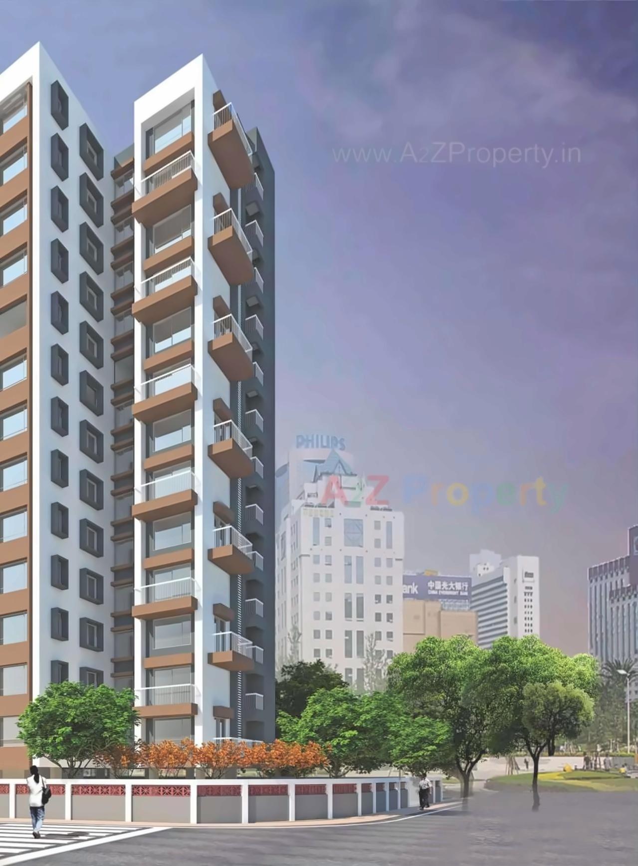 3D Elevation of real estate project Shree Tirumala Riviera located at Aanandwali, Nashik, Maharashtra