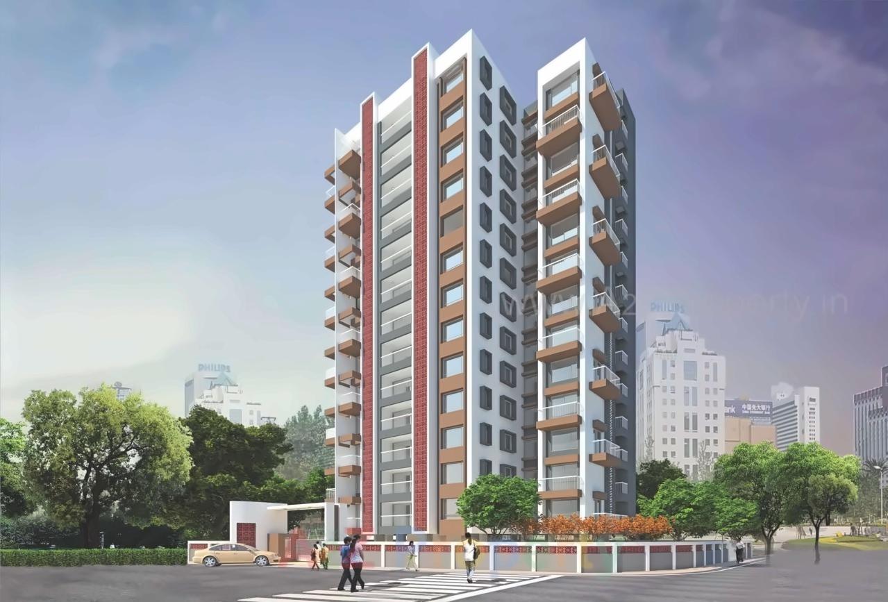 3D Elevation of real estate project Shree Tirumala Riviera located at Aanandwali, Nashik, Maharashtra