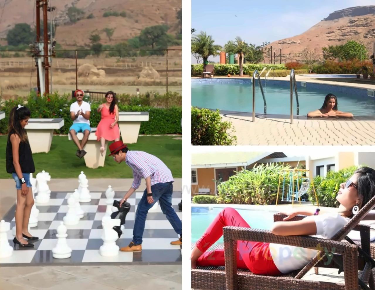 3D Elevation of real estate project Shree Venkatesha Dream Flowers located at Pimprisado, Nashik, Maharashtra