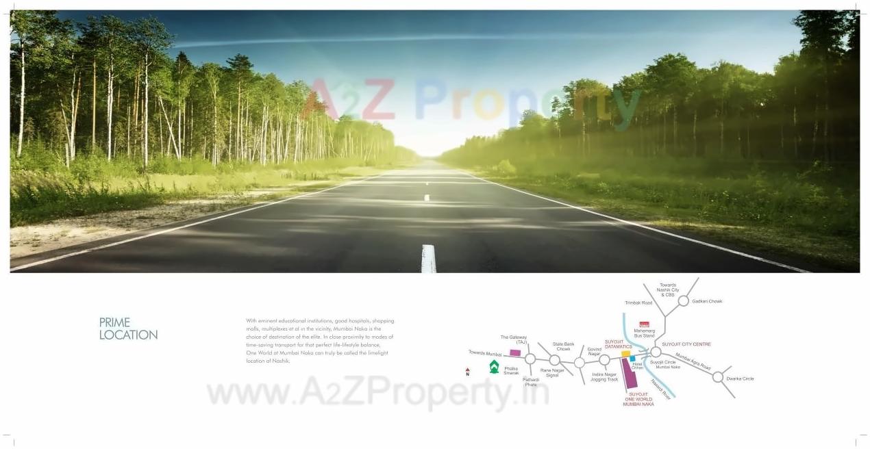  of real estate project Suyojit One World I,  Hospital located at Deolali-cb, Nashik, Maharashtra