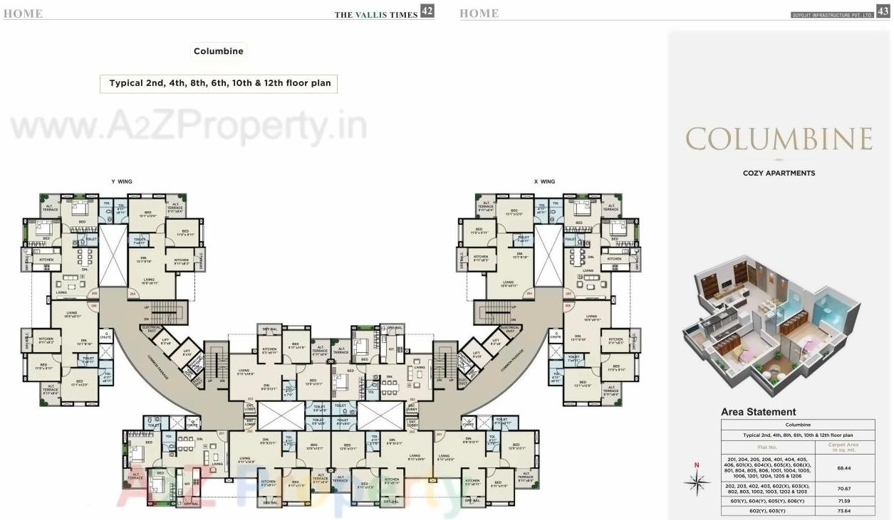 Layout of real estate project Suyojit Viridian Vallis D3 Otio located at Nashik, Nashik, Maharashtra