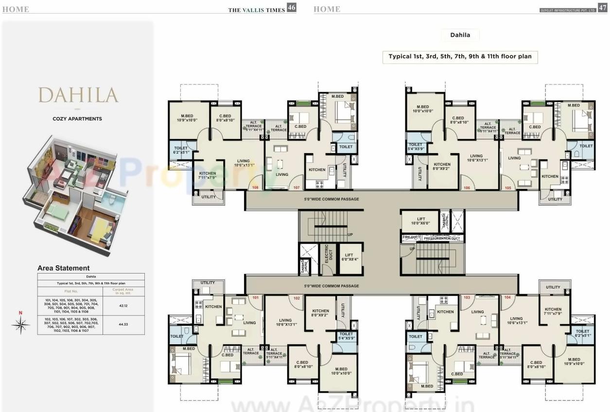 Layout of real estate project Suyojit Viridian Vallis D3 Otio located at Nashik, Nashik, Maharashtra