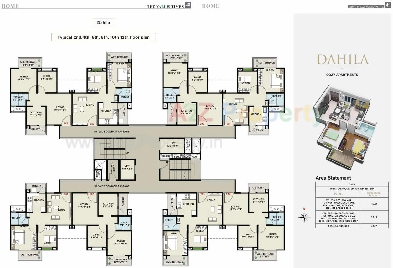 Layout of real estate project Suyojit Viridian Vallis D3 Otio located at Nashik, Nashik, Maharashtra