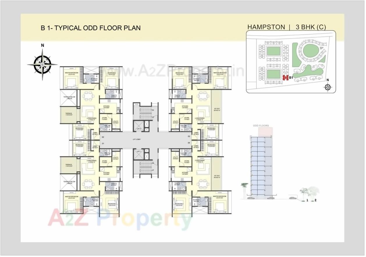 Layout of real estate project The Metrozone Aspen located at Nashik-m-corp, Nashik, Maharashtra