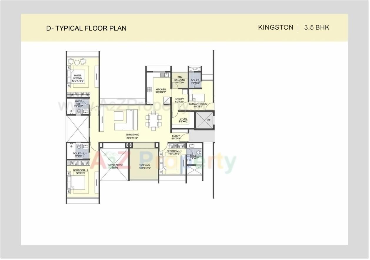 Layout of real estate project The Metrozone Aspen located at Nashik-m-corp, Nashik, Maharashtra