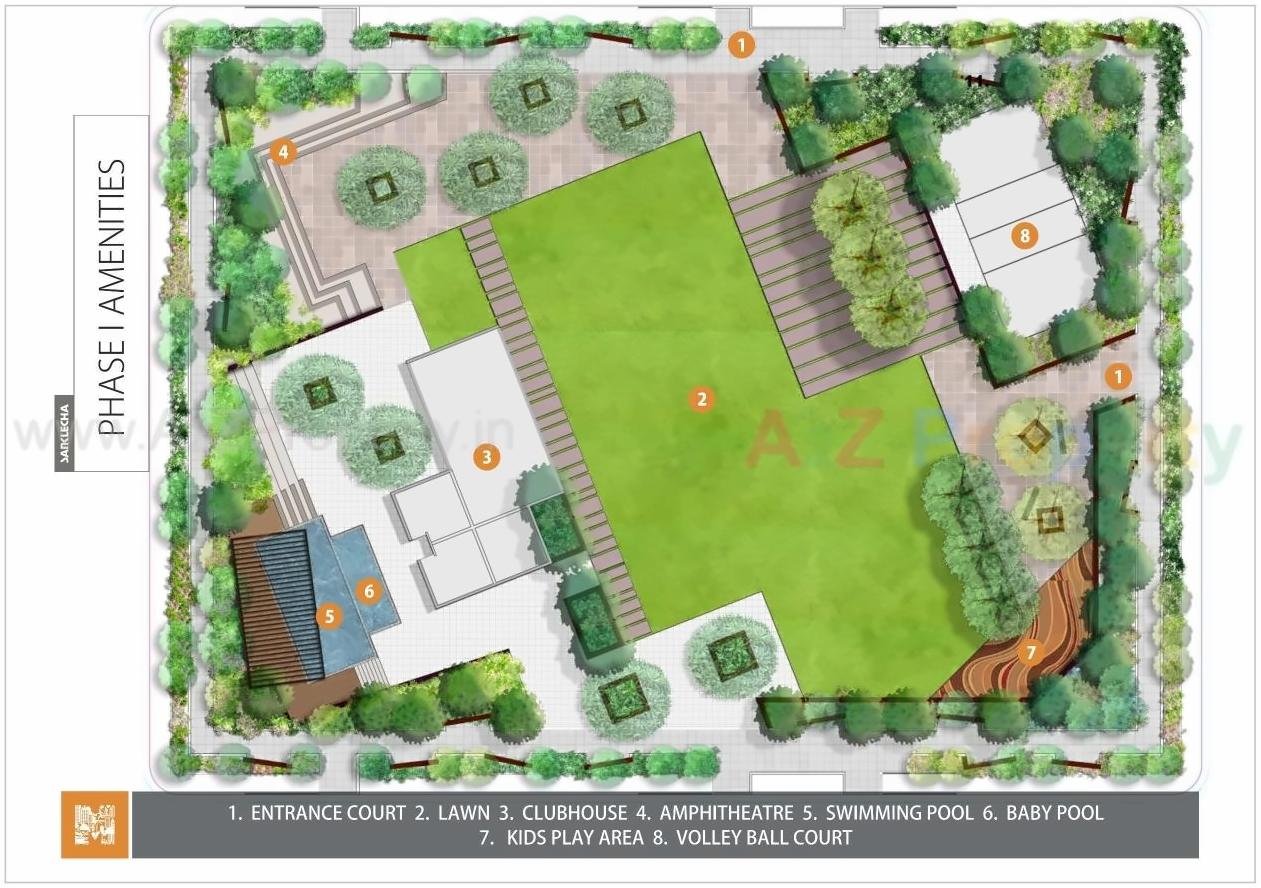 Layout of real estate project The Metrozone Aspen located at Nashik-m-corp, Nashik, Maharashtra