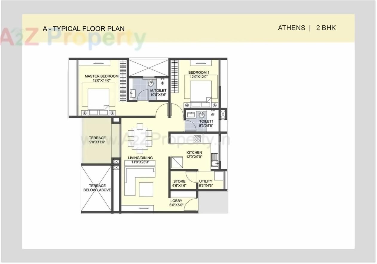 Layout of real estate project The Metrozone Aspen located at Nashik-m-corp, Nashik, Maharashtra
