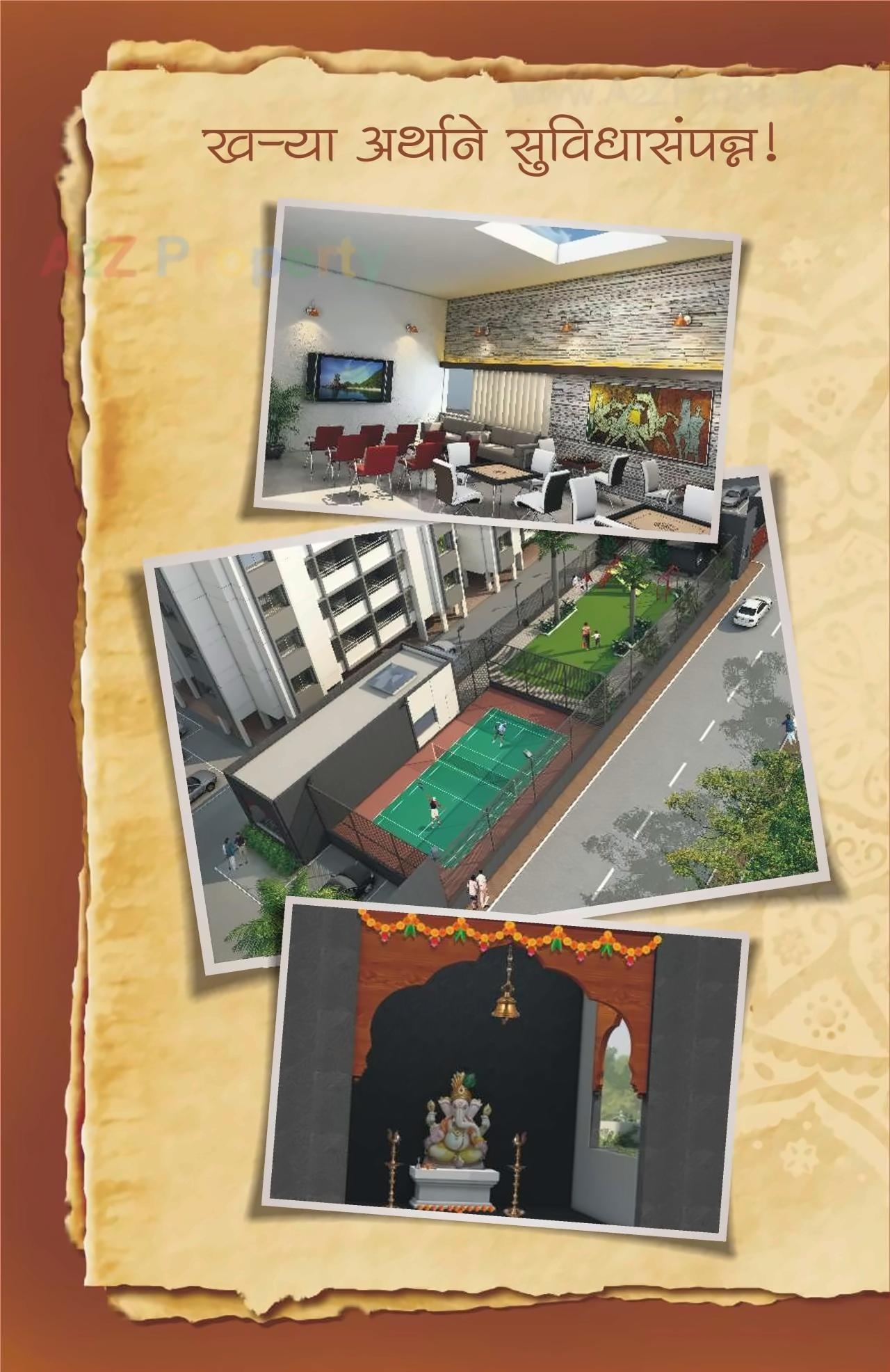 Layout of real estate project United Sanskruti located at Nashik, Nashik, Maharashtra