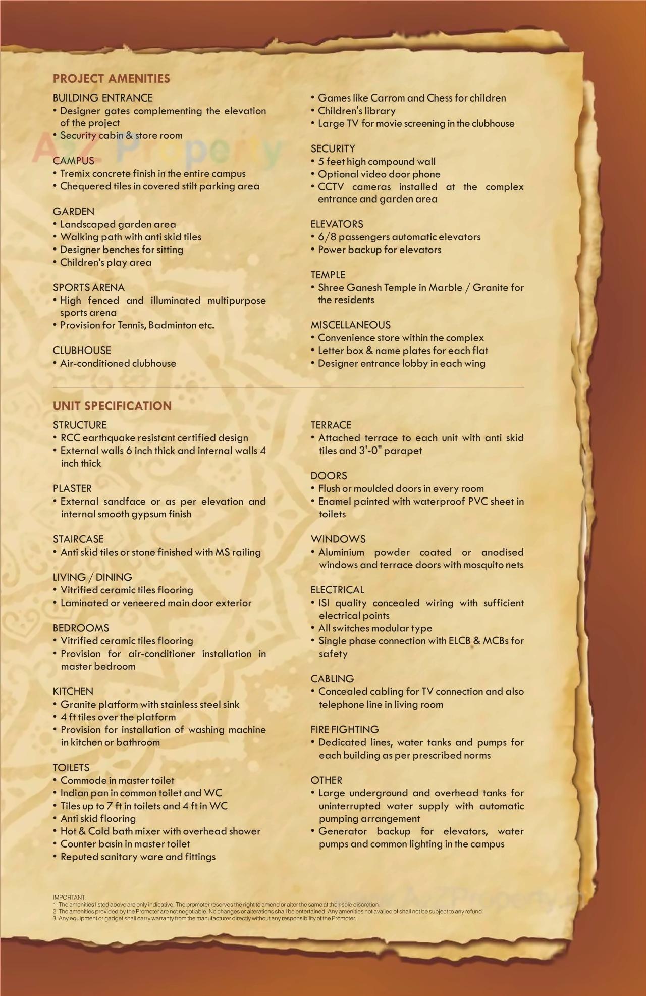  of real estate project United Sanskruti located at Nashik, Nashik, Maharashtra