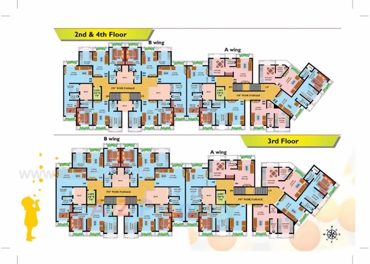 Layout of real estate project Aditi Empire located at Vasaivirar-city-m-corp, Palghar, Maharashtra