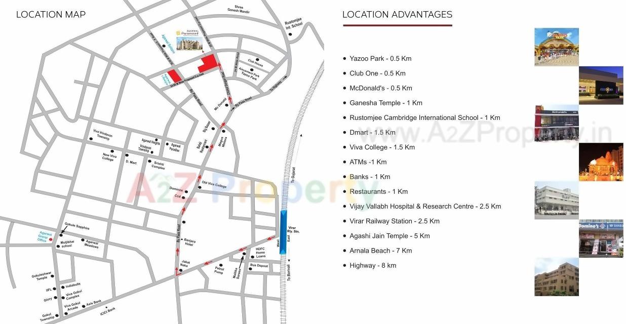  of real estate project Agarwal Paramount located at Vasaivirar-city-m-corp, Palghar, Maharashtra