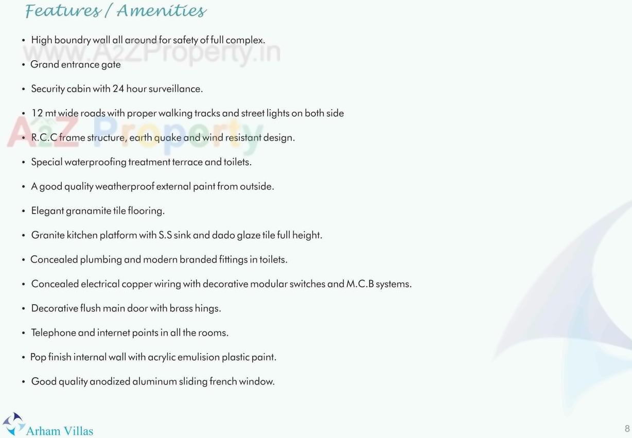  of real estate project Arham Villas located at Takwahal, Palghar, Maharashtra