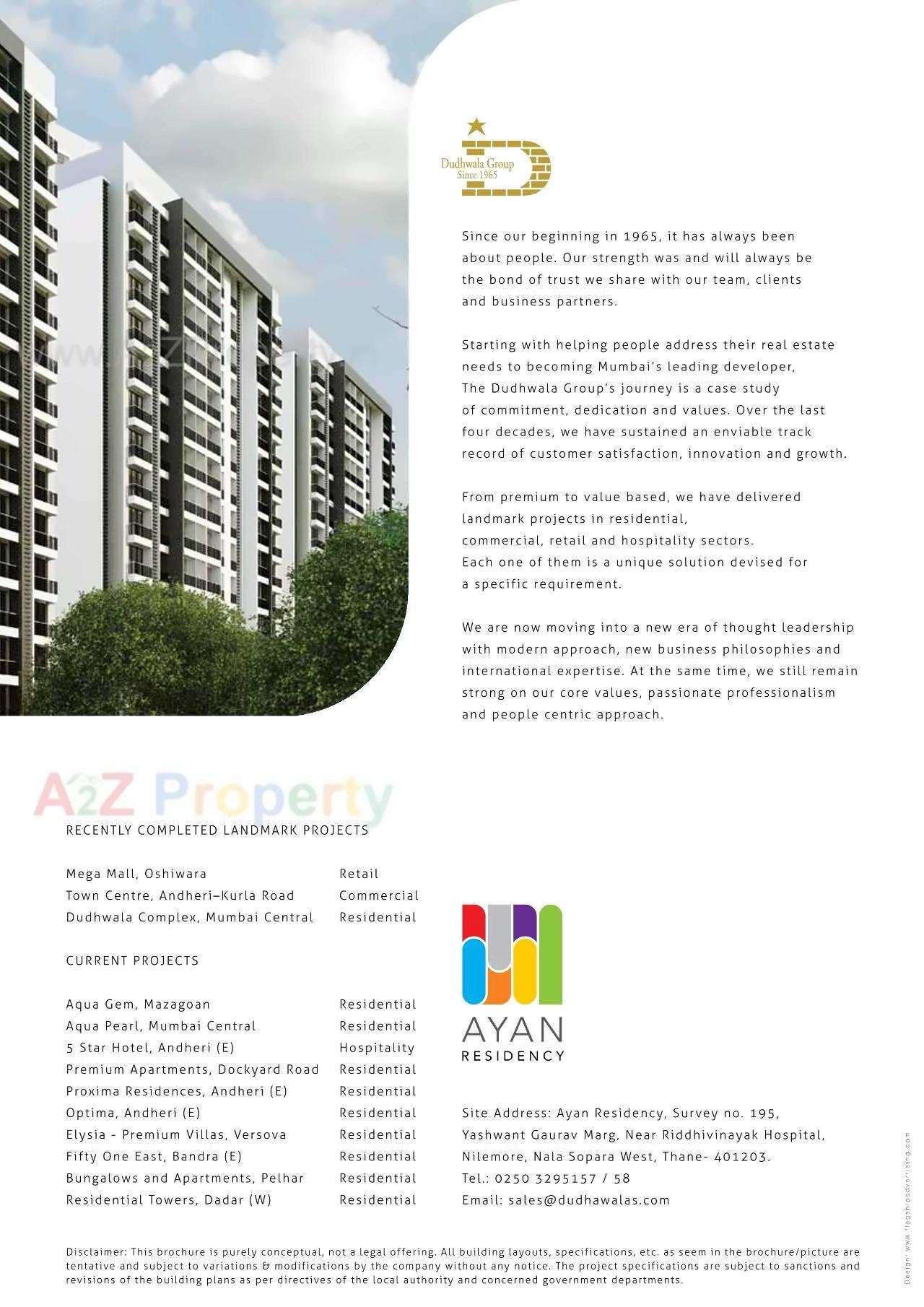  of real estate project Ayan Residency located at Vasaivirar-city-m-corp, Palghar, Maharashtra