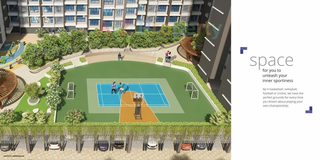 3D Elevation of real estate project Bachraj Lifespace located at Vasaivirar-city-m-corp, Palghar, Maharashtra