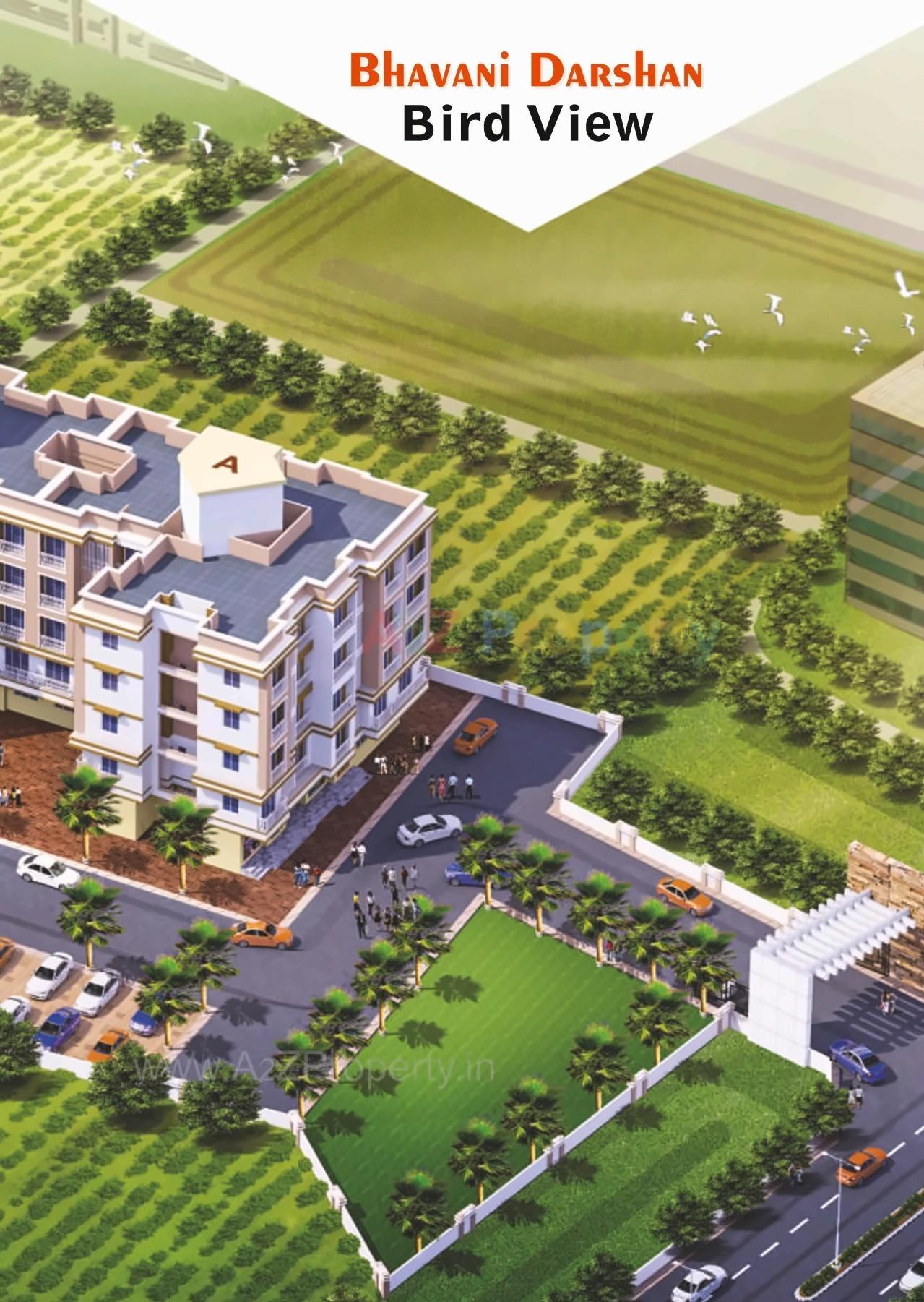 3D Elevation of real estate project Bhavani Darshan located at Shirgaon, Palghar, Maharashtra