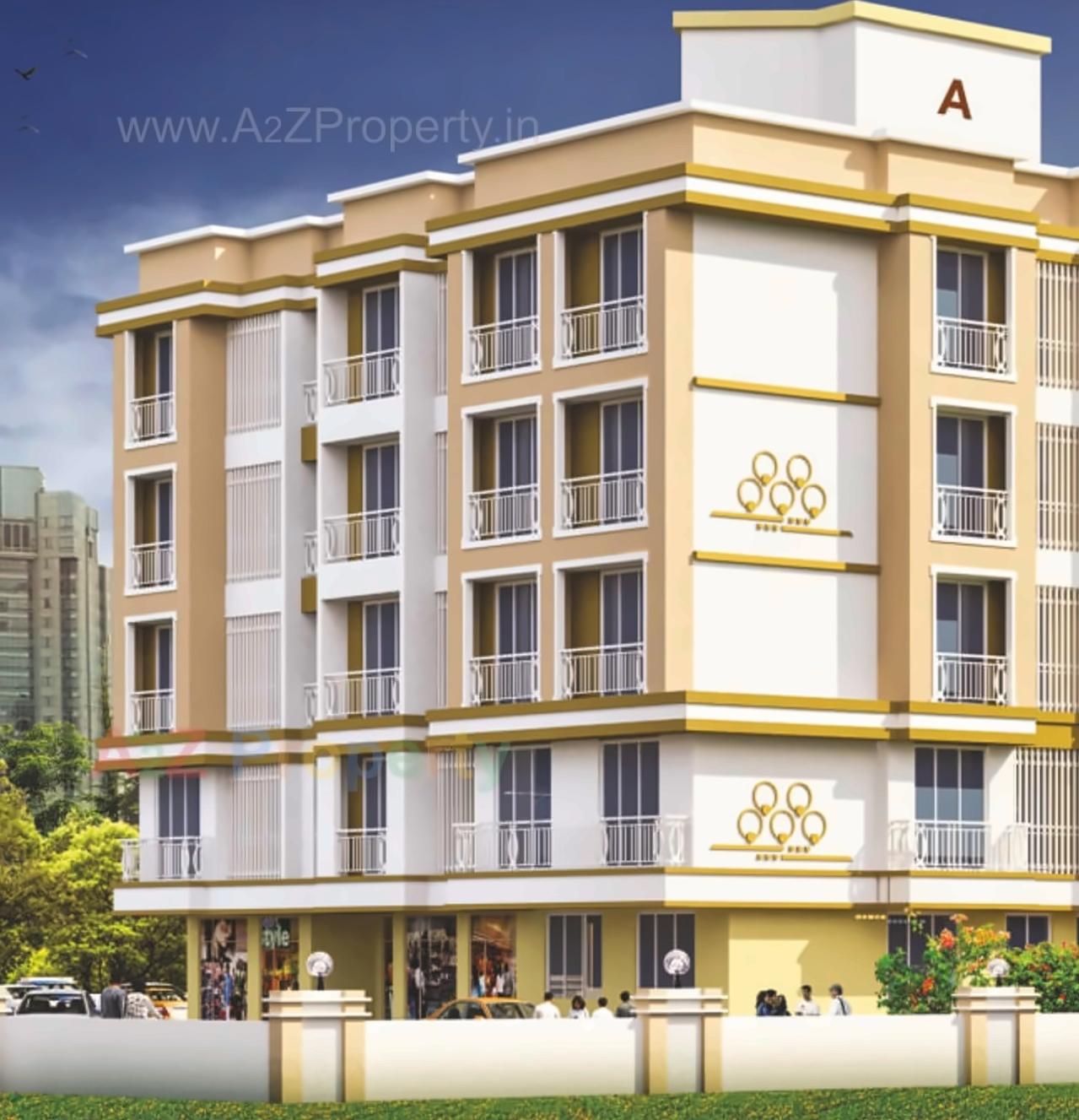 3D Elevation of real estate project Bhavani Darshan located at Shirgaon, Palghar, Maharashtra