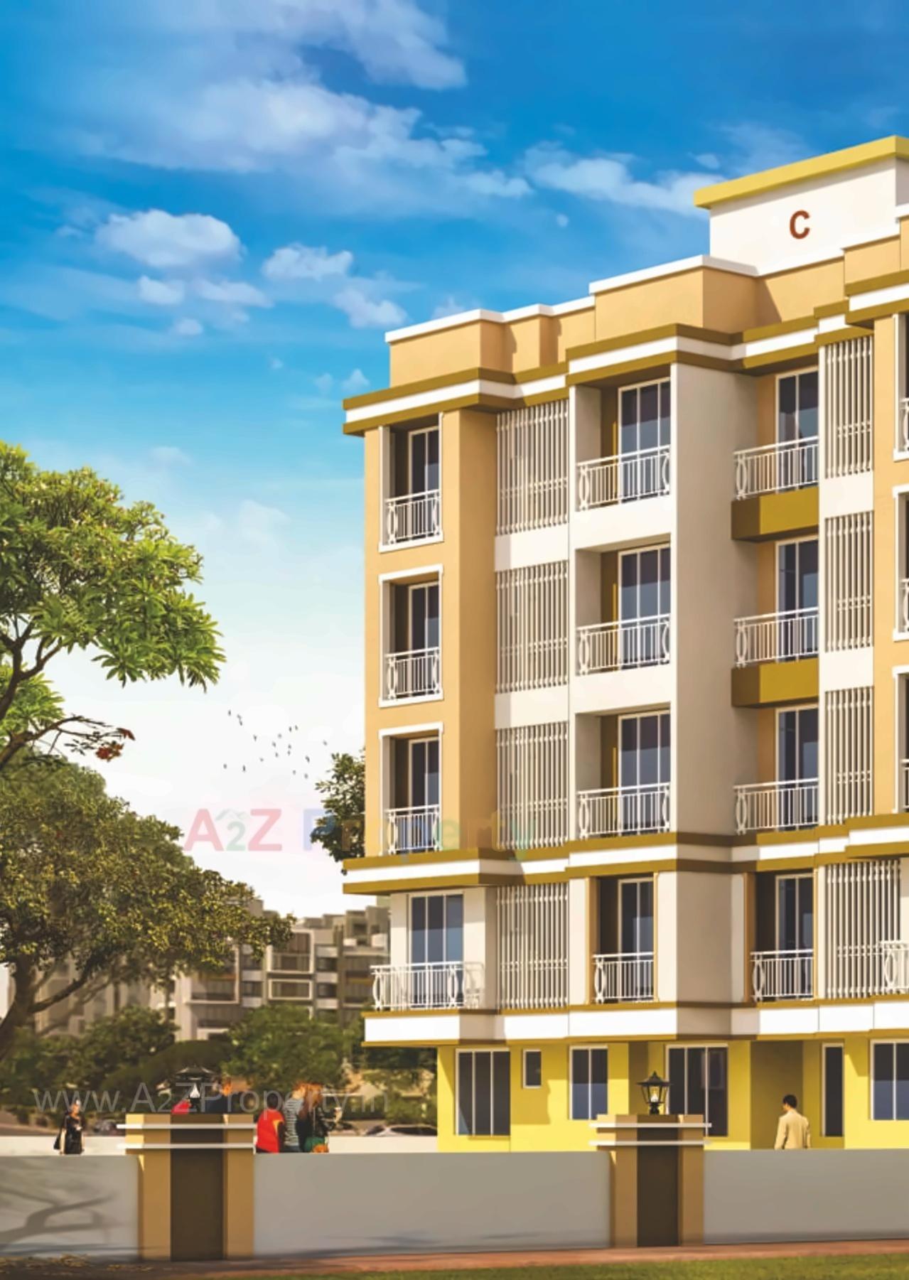 3D Elevation of real estate project Bhavani Darshan located at Shirgaon, Palghar, Maharashtra