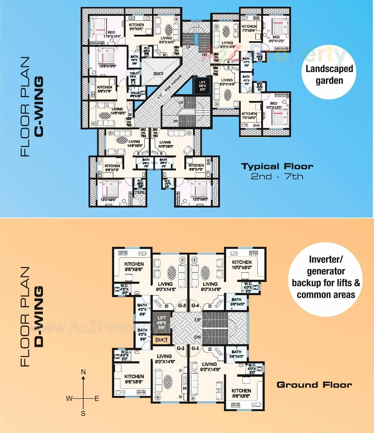 Layout of real estate project Dias Residency Park located at Vasaivirar-city-m-corp, Palghar, Maharashtra