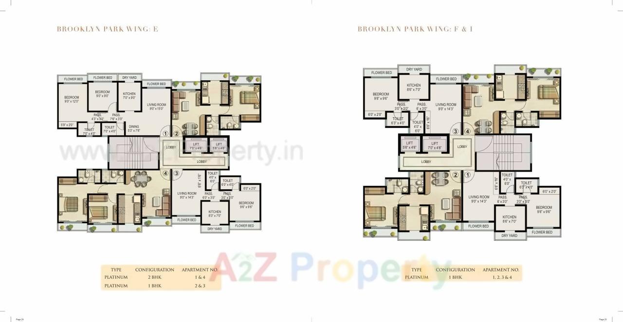 Layout of real estate project Ekta Parksville located at Vasaivirar-city-m-corp, Palghar, Maharashtra