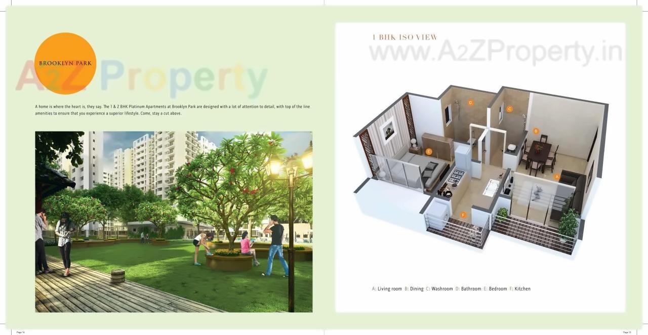 Layout of real estate project Ekta Parksville located at Vasaivirar-city-m-corp, Palghar, Maharashtra