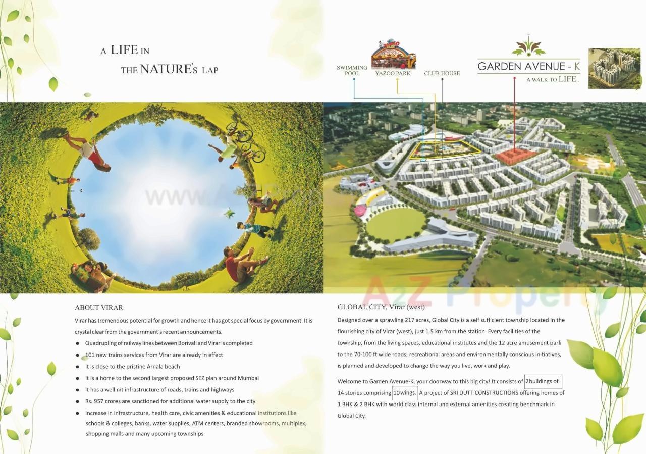 of real estate project Garden Avenue   K K located at Vasaivirar-city-m-corp, Palghar, Maharashtra