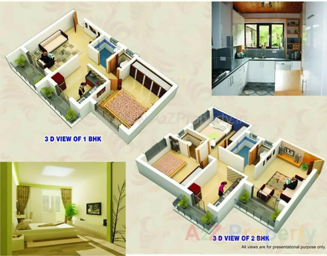 Layout of real estate project Gayatri Park located at Mahim, Palghar, Maharashtra
