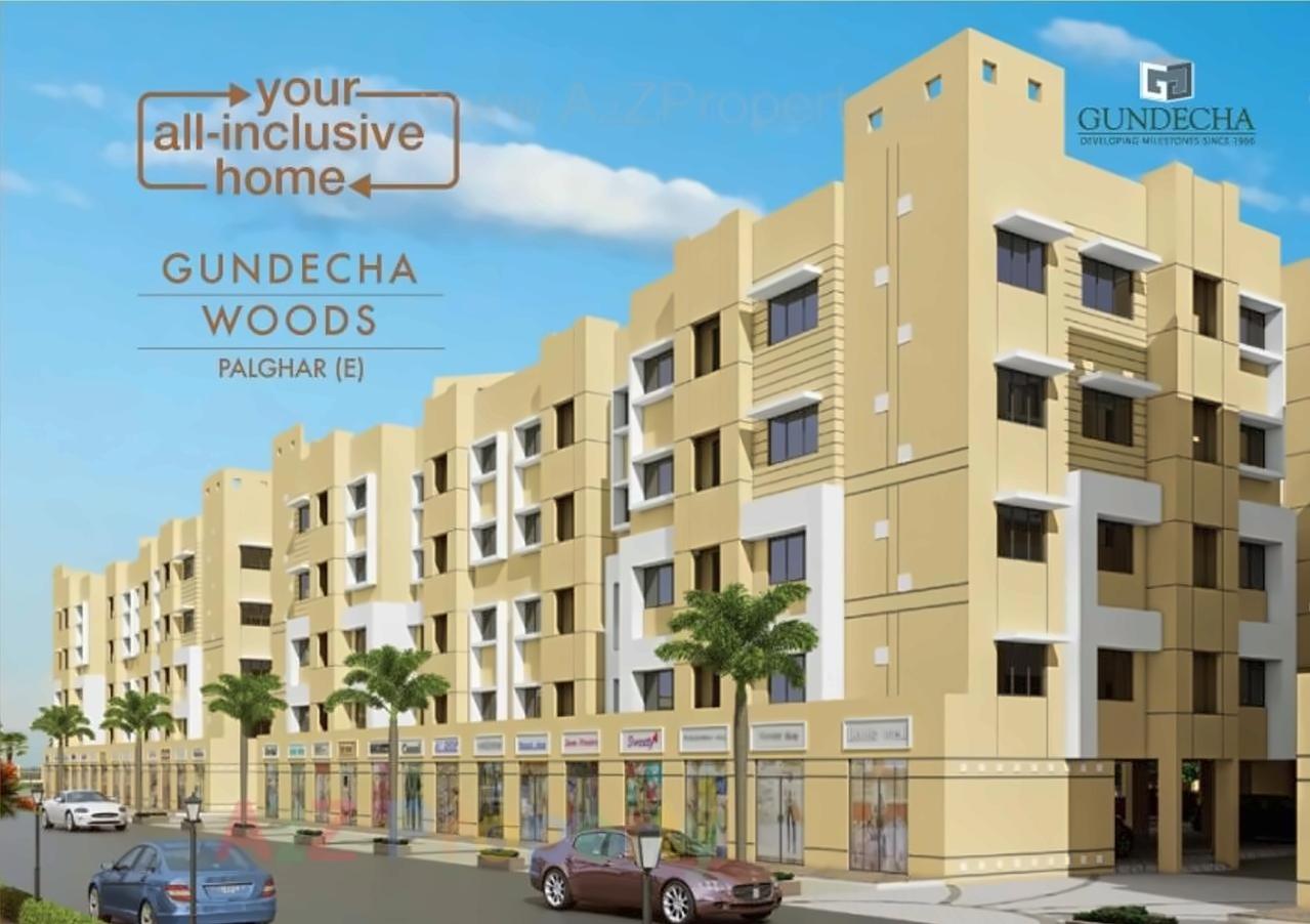 3D Elevation of real estate project Gundecha Woods located at Nandore, Palghar, Maharashtra